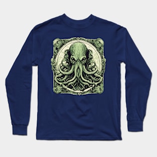 Vintage Cthulhu Long Sleeve T-Shirt